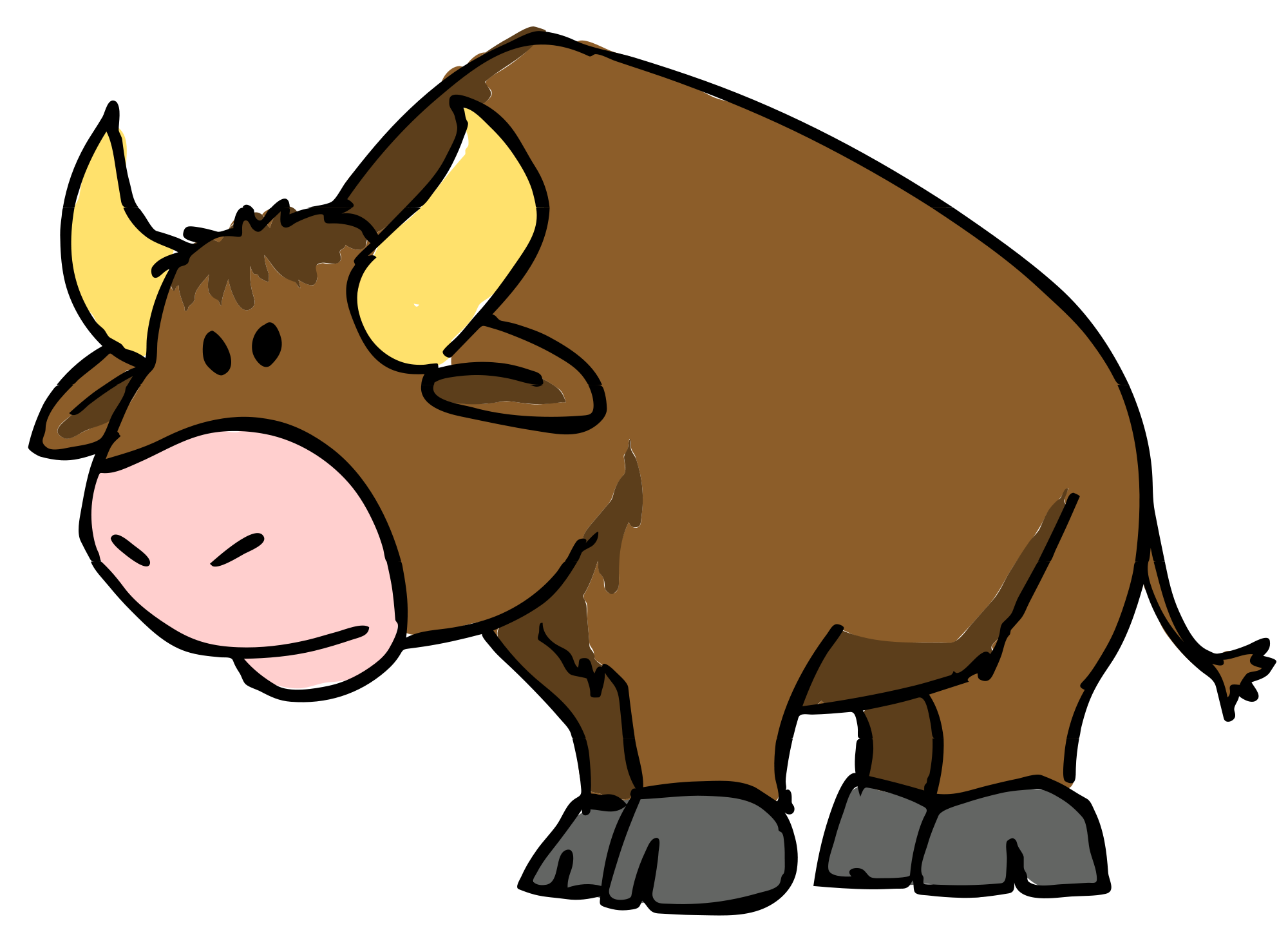 2000x1440 Buffalo Cute Transparent Png Clipart Free Download