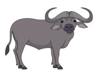 200x151 African Buffalo Clipart