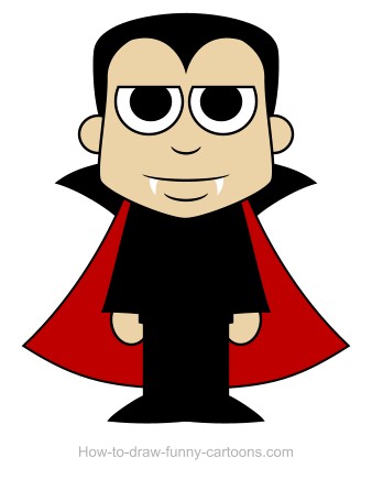 338x445 Dracula Drawing