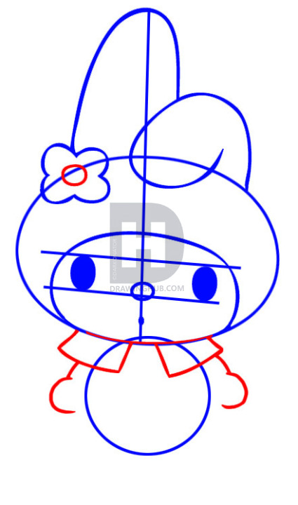 425x720 how to draw my melody, step