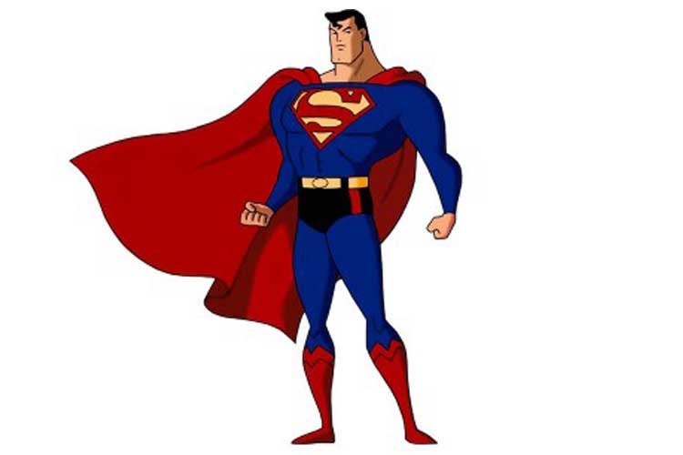 750x500 How To Draw Superman Full Body, Step