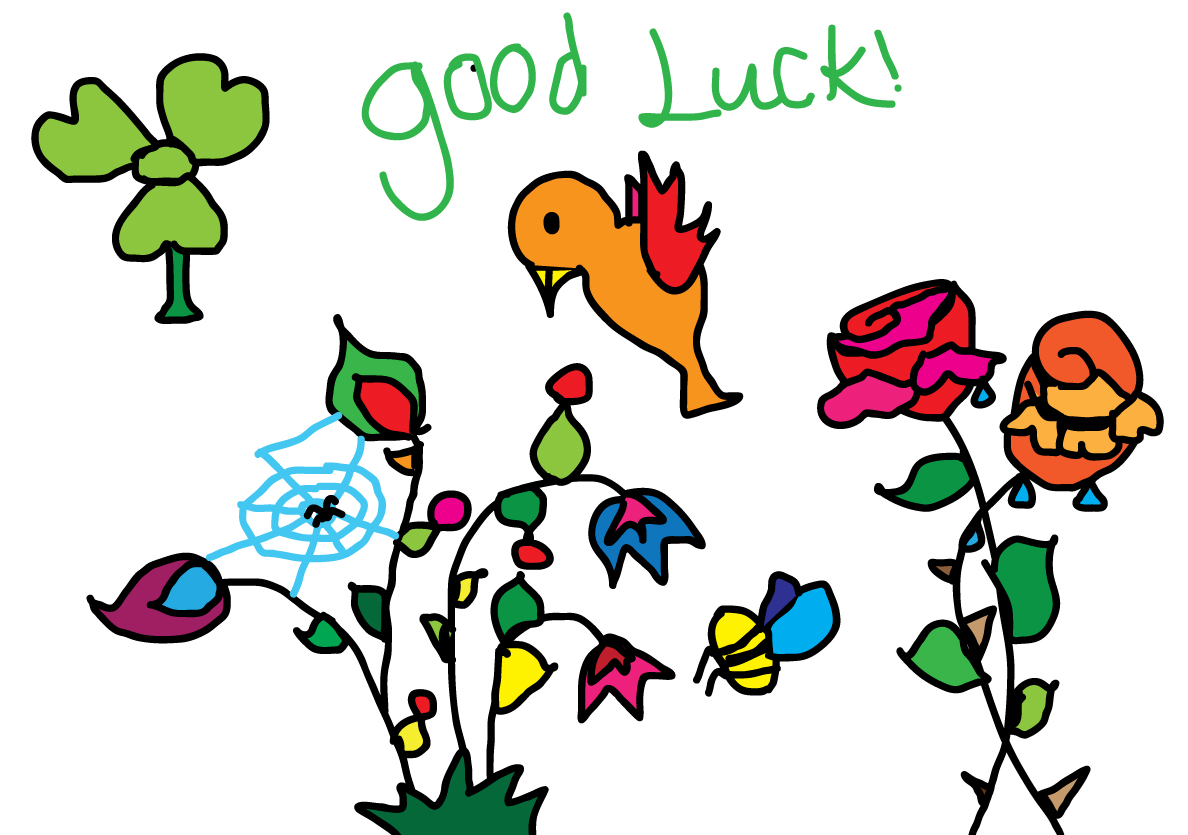 Удача на английском. Good luck Spring иллюстрация. Good luck Clipart. Good luck symbol. Lucky Clipart.