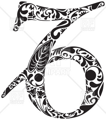 354x400 Ornamental Zodiac Sign