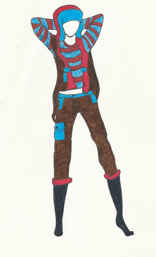 545x900 Winter Style Drawing