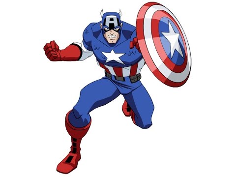 480x360 How To Draw Captain America