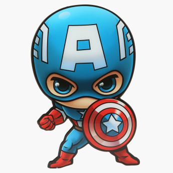 345x345 Deco Light Mini Captain America With Wall Sticker Multicolour