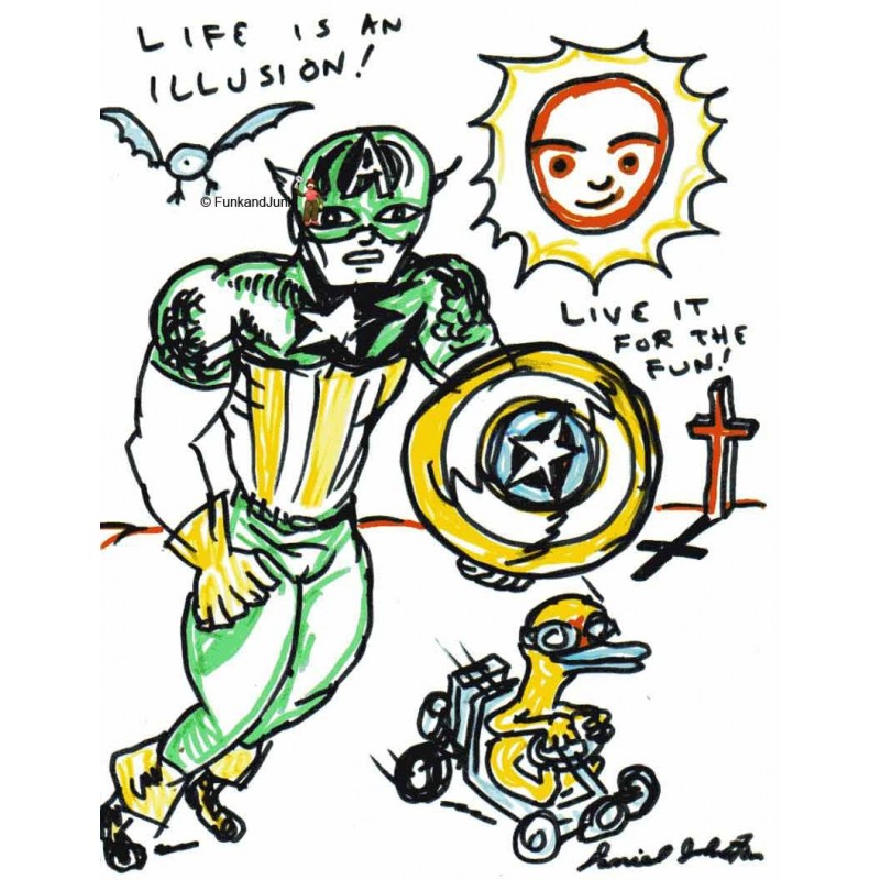 800x800 early daniel johnston drawing life is an illusion