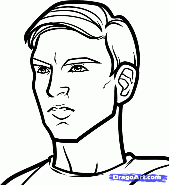 Captain America Face Drawing | Free download on ClipArtMag