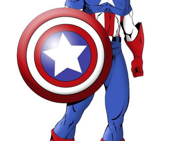 Captain America Shield Drawing