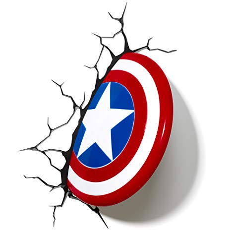 466x466 Marvel Captain America Shield Wall Light Toys
