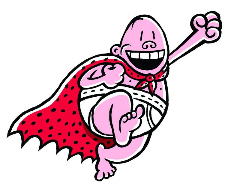 760x638 captain underpants creator, young readers' superhero