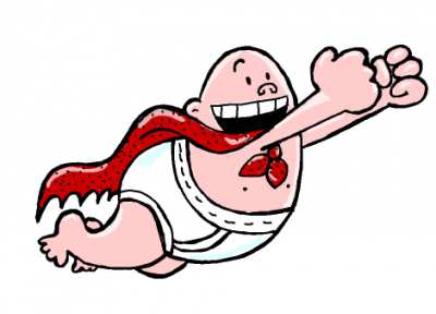 400x288 How To Draw Captain Underpants With Step