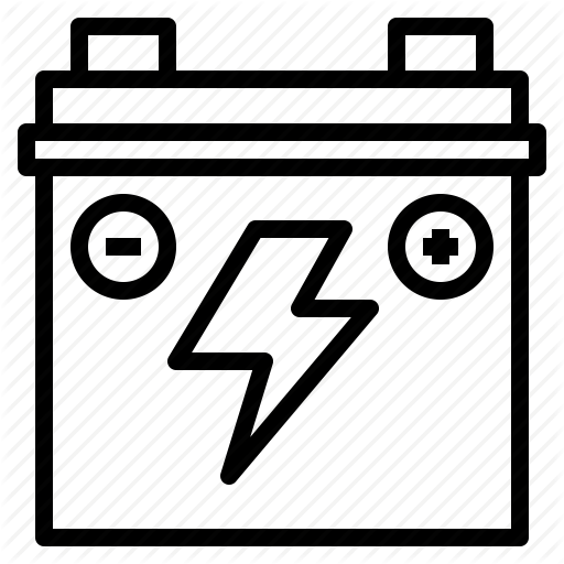 512x512 Collection Of Free Battery Drawing Outline Download On Ui Ex
