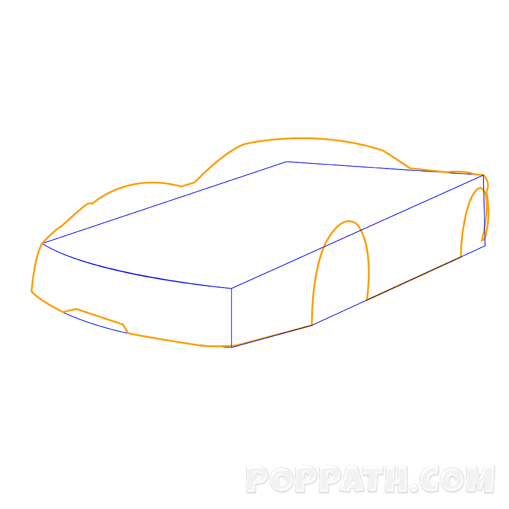1000x1000 How To Draw A Ferrari Pop Path