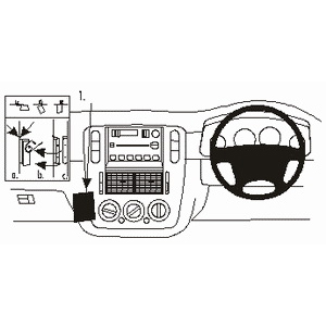 300x300 Clicon No Holes Dash Mount For Ford Explorer