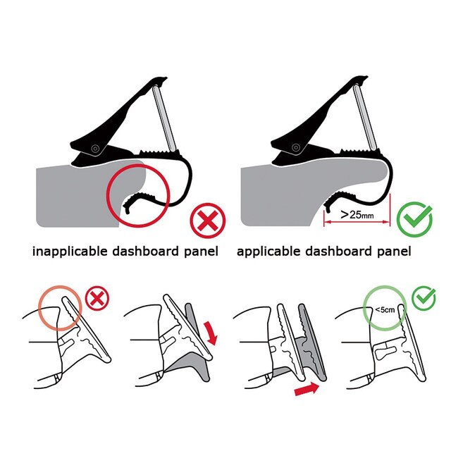 640x640 online shop car dashboard holder stand clip smartphone car holder