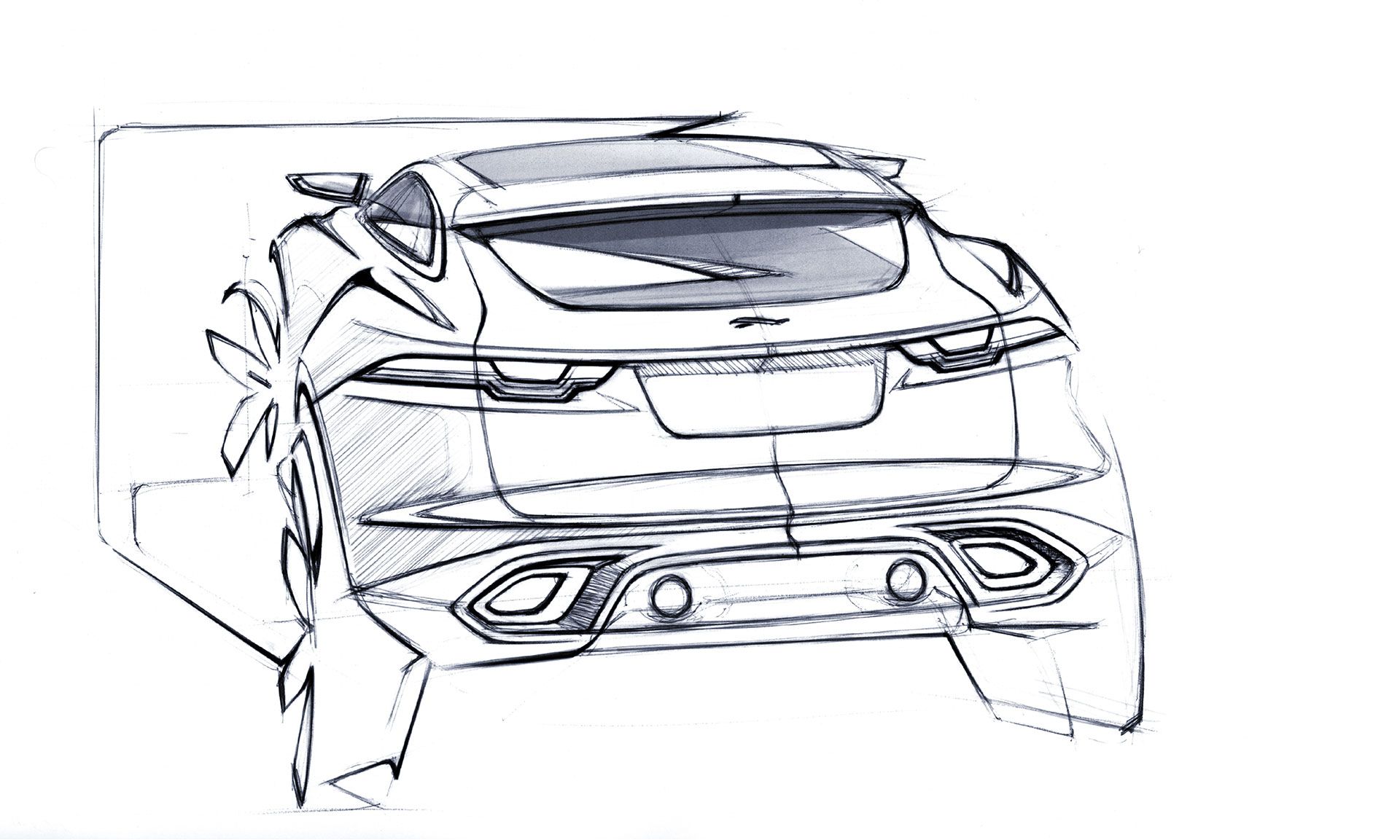 1920x1153 Jaguar C Concept Design Sketch Car Design Sketch Bocetos