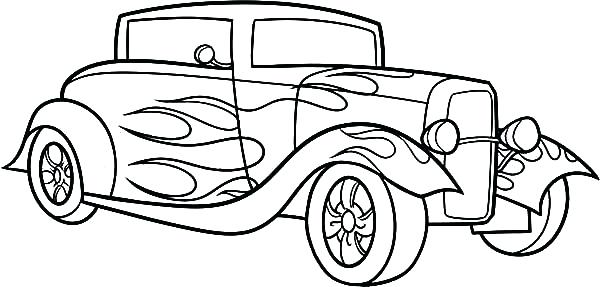 600x287 Coloring Sheets Cars