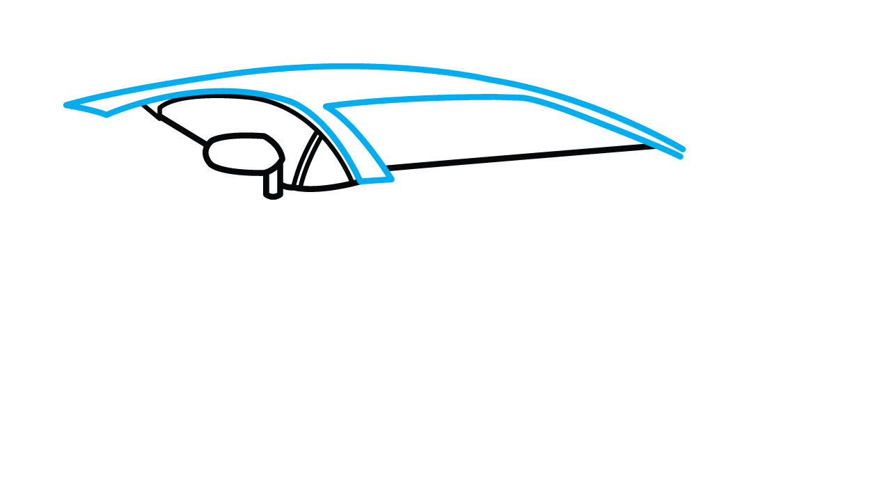 1280x720 How To Draw Lamborghini Aventador, A Car, Easy Step