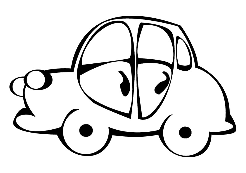 842x595 Free Printable Car Coloring Pages For Kids