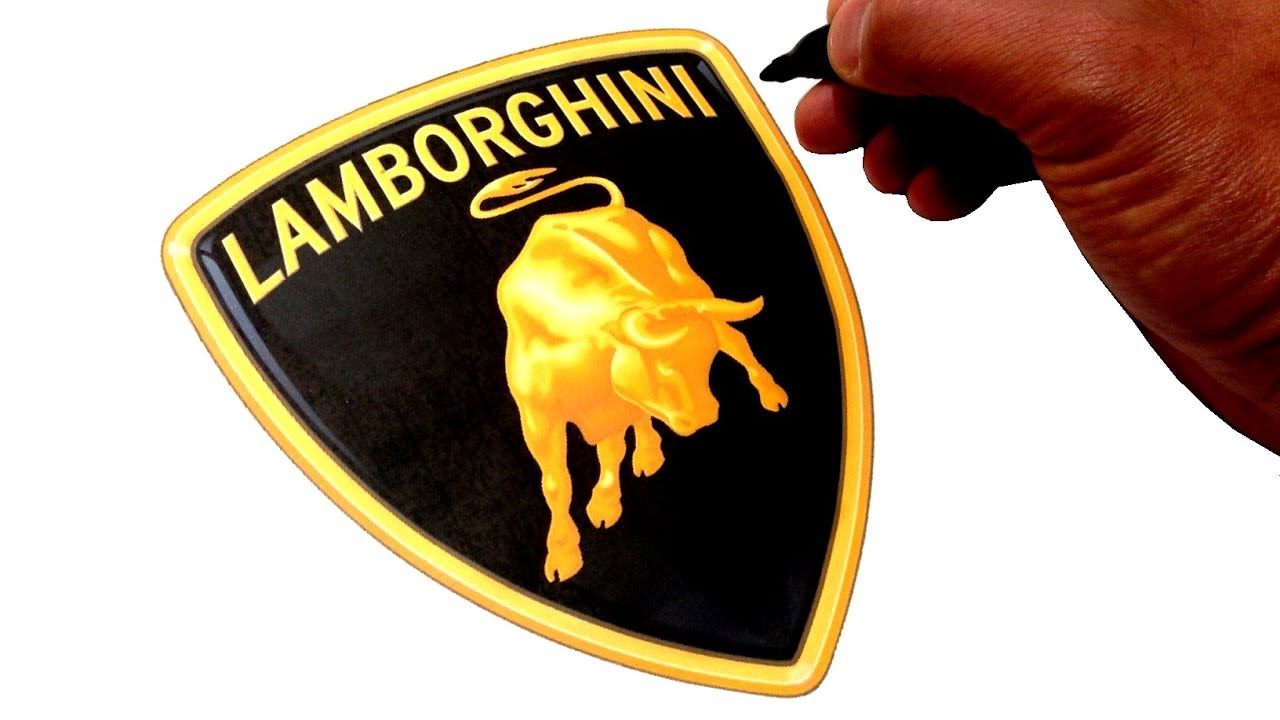 1280x720 Artist Draws Famous Car Logos