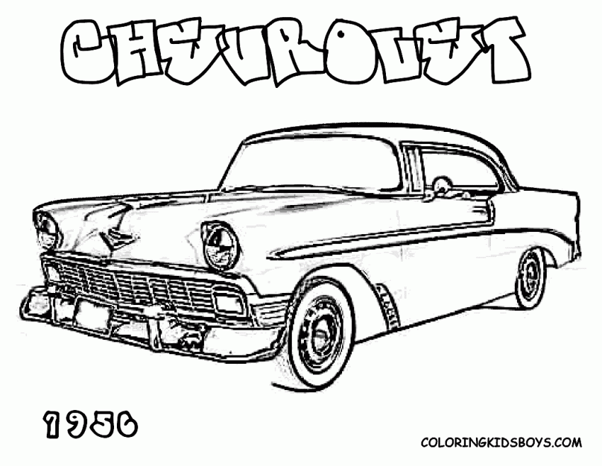 850x657 Print Cars Coloring Pages Splendi Picture Ideas Hot Vintage