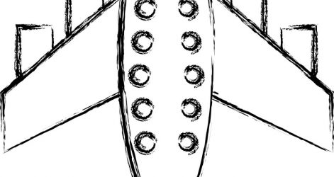 471x250 Airplane Car Drawing Easy Step