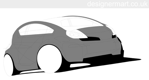 600x321 Designer Mart Tutorials Photoshop Car Rendering