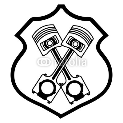 400x400 Car Engine Pistons Industry Automotive Emblem Buy Photos Ap