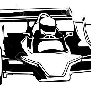 300x300 front view drawing of an ambulance car vector clipart soidergi