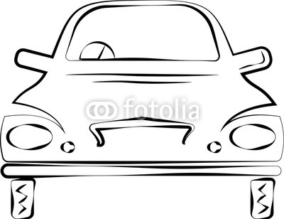 400x308 car calligraphic front view, stylish car design buy photos ap