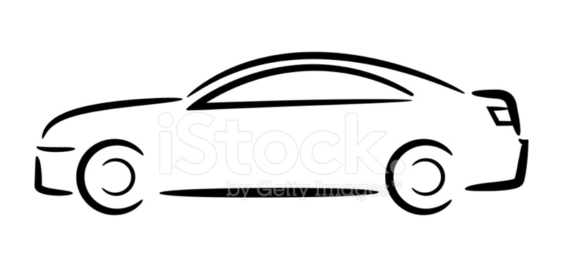 798x378 Car Stock Vector