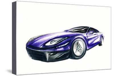 400x268 Car Art Sketch Sport Car Pencil Drawing Photographic Print