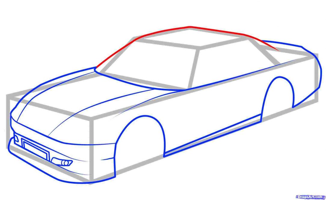 1084x666 Cars To Draw For Beginners Cool Sport Easy How All Step