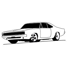 230x230 Top Race Car Coloring Pages For Your Little Ones