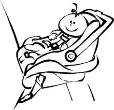 Car Seat Drawing