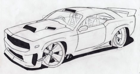 471x250 Cool Car Drawings In Pencil Step