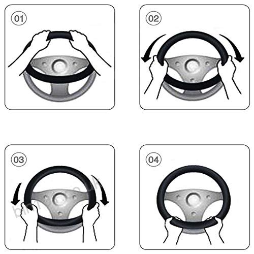 500x500 car steering wheel cover summer leather diameter wheel cover