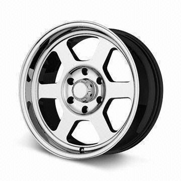 360x360 Car Alloy Wheel Rim, Measuring X Hyper Silverlack Polish