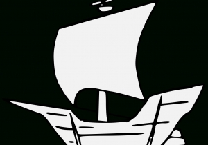 300x210 boat drawing cartoon how to draw a cartoon sail boat stepstep