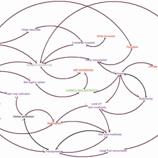 320x320 The Global Carbon Cycle For The Showing The Main Annual