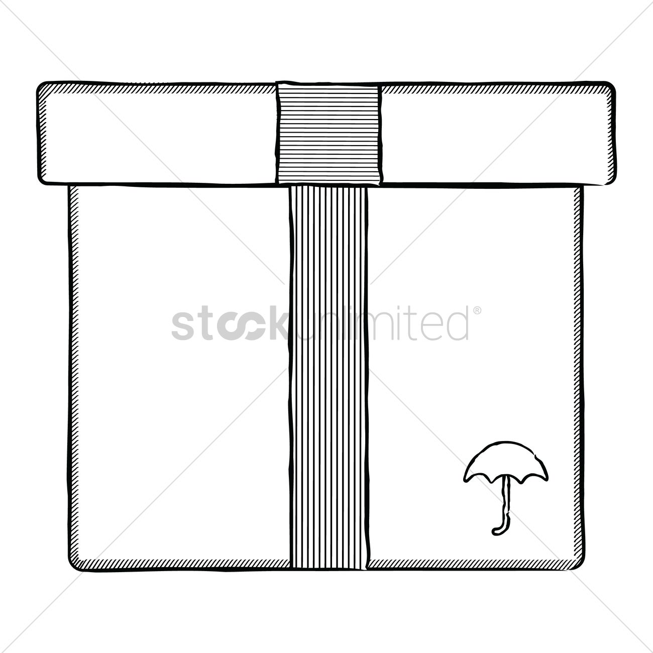 1300x1300 Cardboard Box Vector Image