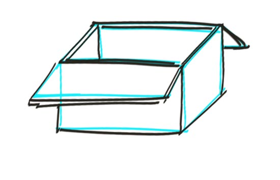 550x355 How To Draw A Box