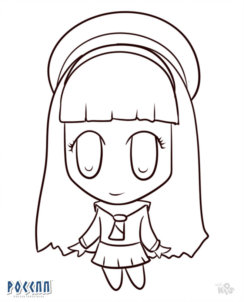 805x993 Chibi Tomoyo To Color