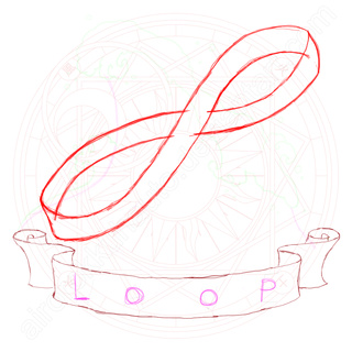 320x320 Eyeballed Sketch Wip Of The Loop Card From Card Captor Sakura