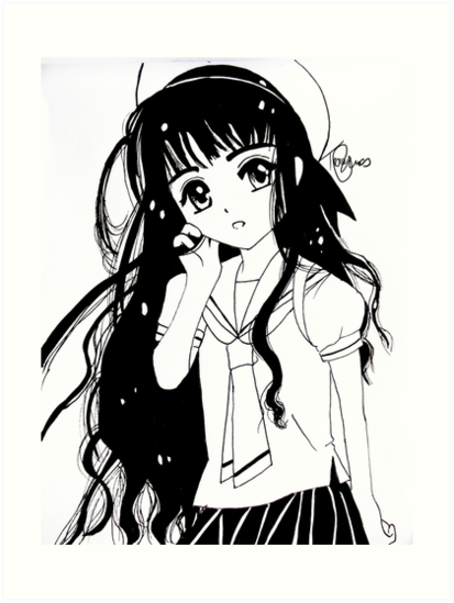 413x549 Tomoyo Daidouji Sketch
