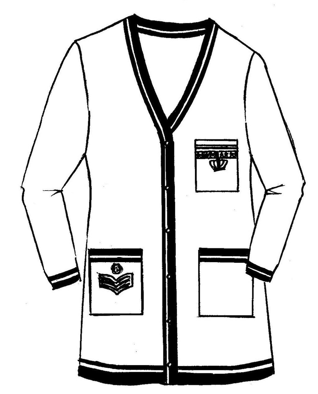 1024x1267 paula ryan banded college cardigan magpie style