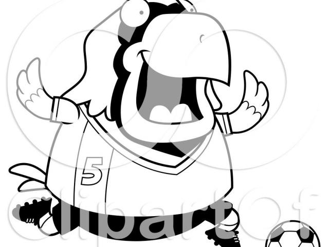 640x480 Cardinal Clipart Line Drawing