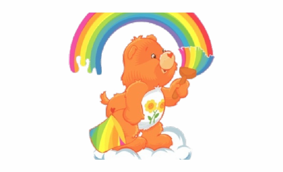 920x561 Care Bears Rainbow Power Free Png Images Clipart Download