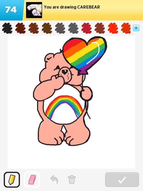 500x667 Carebear Drawings